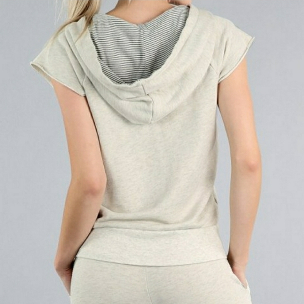 LACE UP SWEATSHIRT - Picture 4 of 5